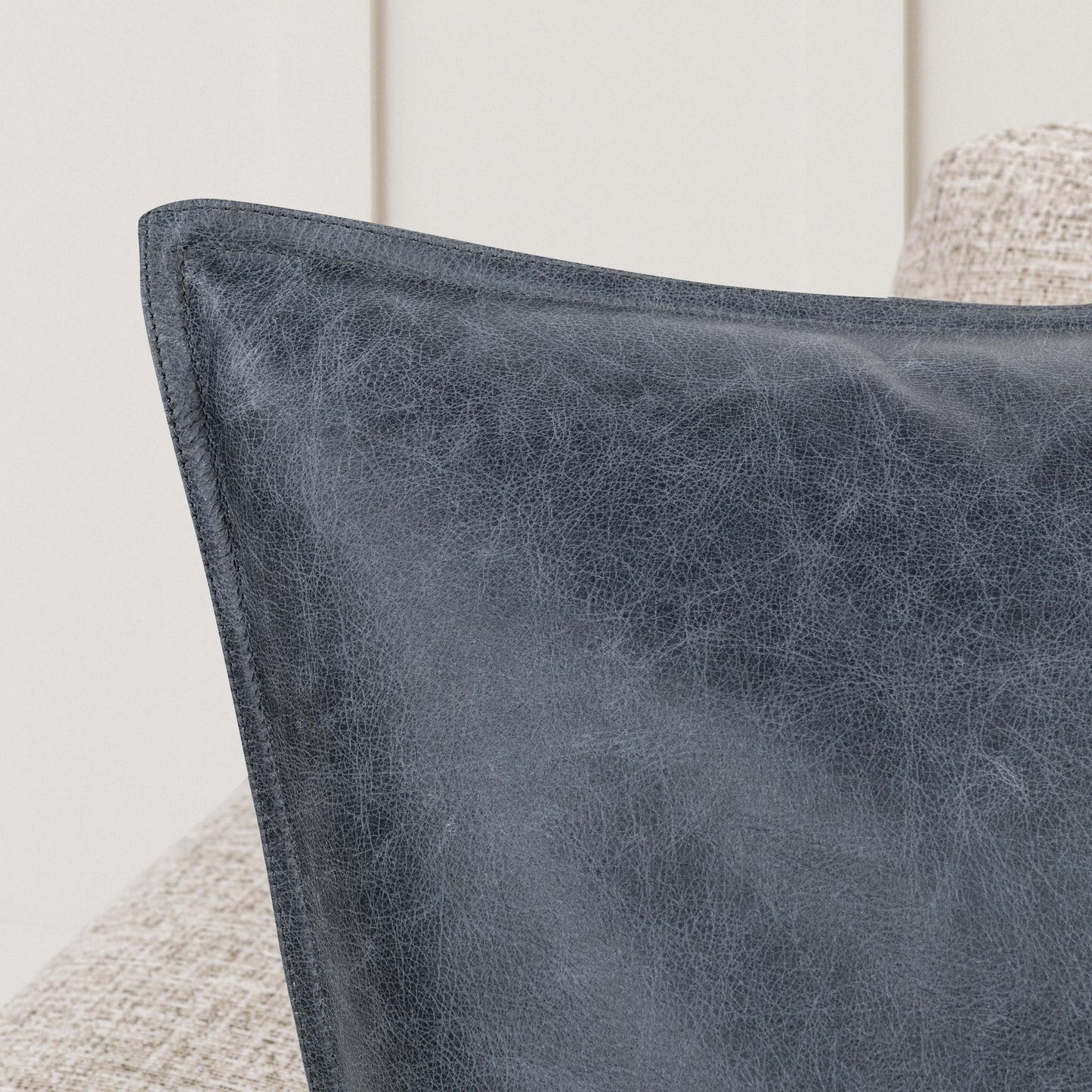 Nightfall Blue 100% Leather Solid SLD Leather Multiple Sizes Collection