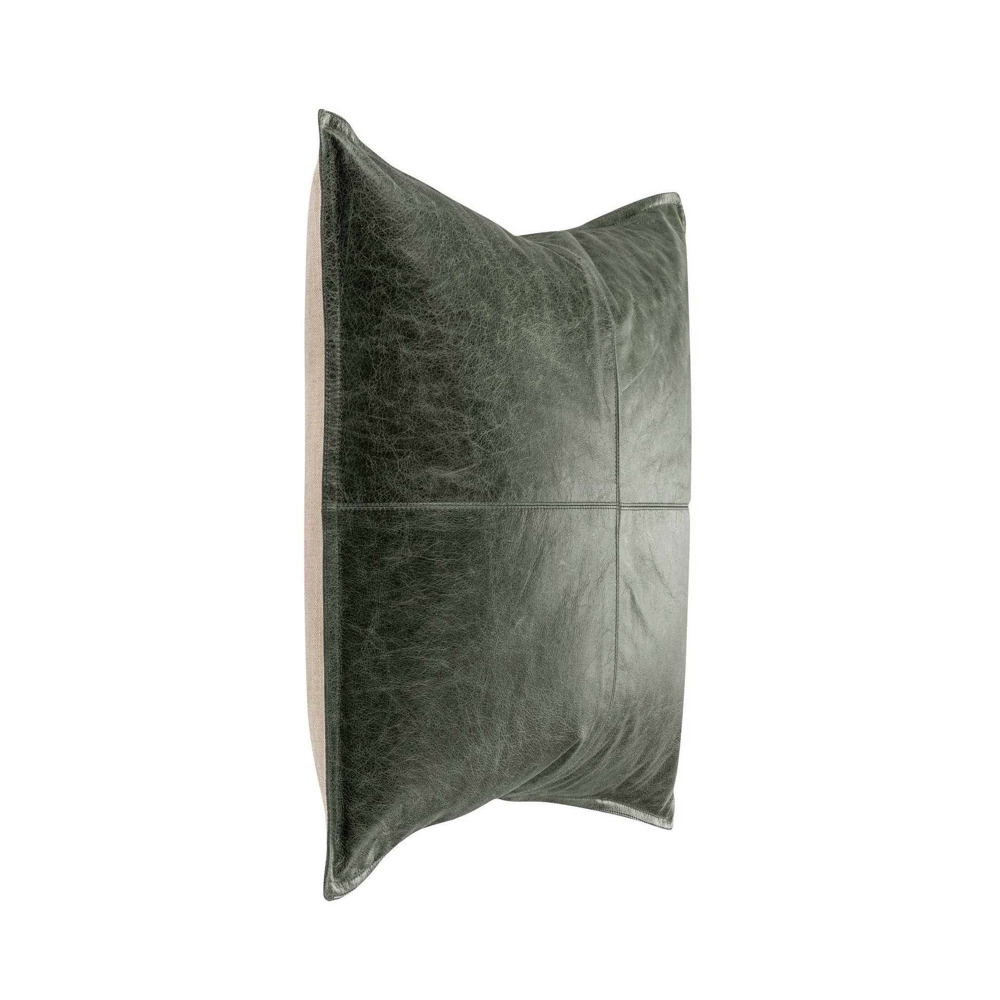 Acre Forest Green 100% Leather Solid SLD Leather Multiple Sizes Collection