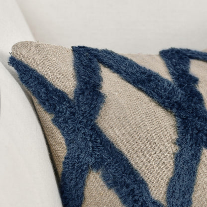 Nightfall Blue Pattern DV Caro 14x20 Collection