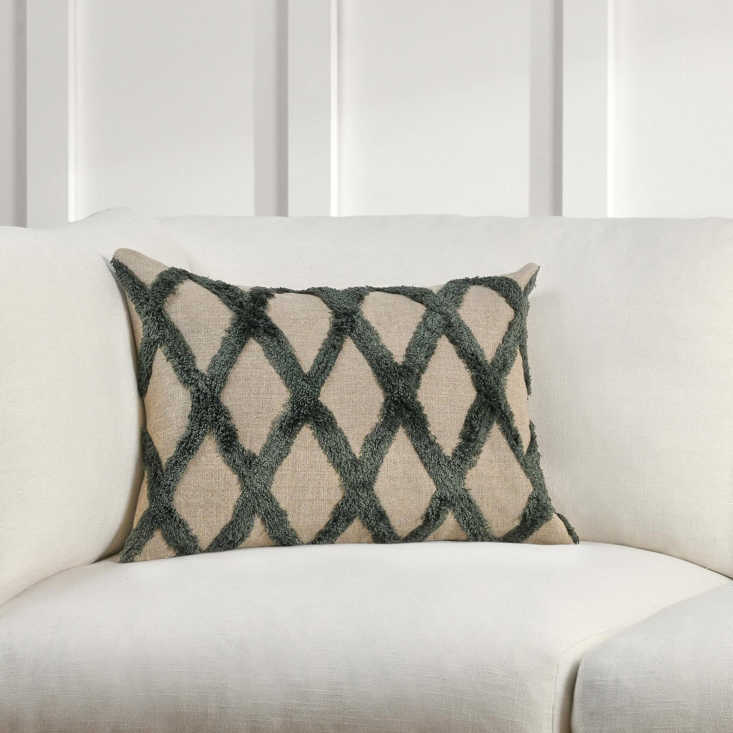 Forest Green Pattern DV Caro 14x20 Collection