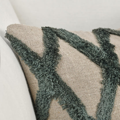 Forest Green Pattern DV Caro 14x20 Collection