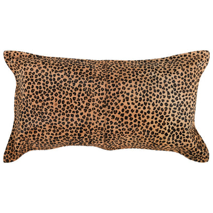 Camel/Black 100% Leather Pattern DV Leopard Hide Multiple Sizes Collection