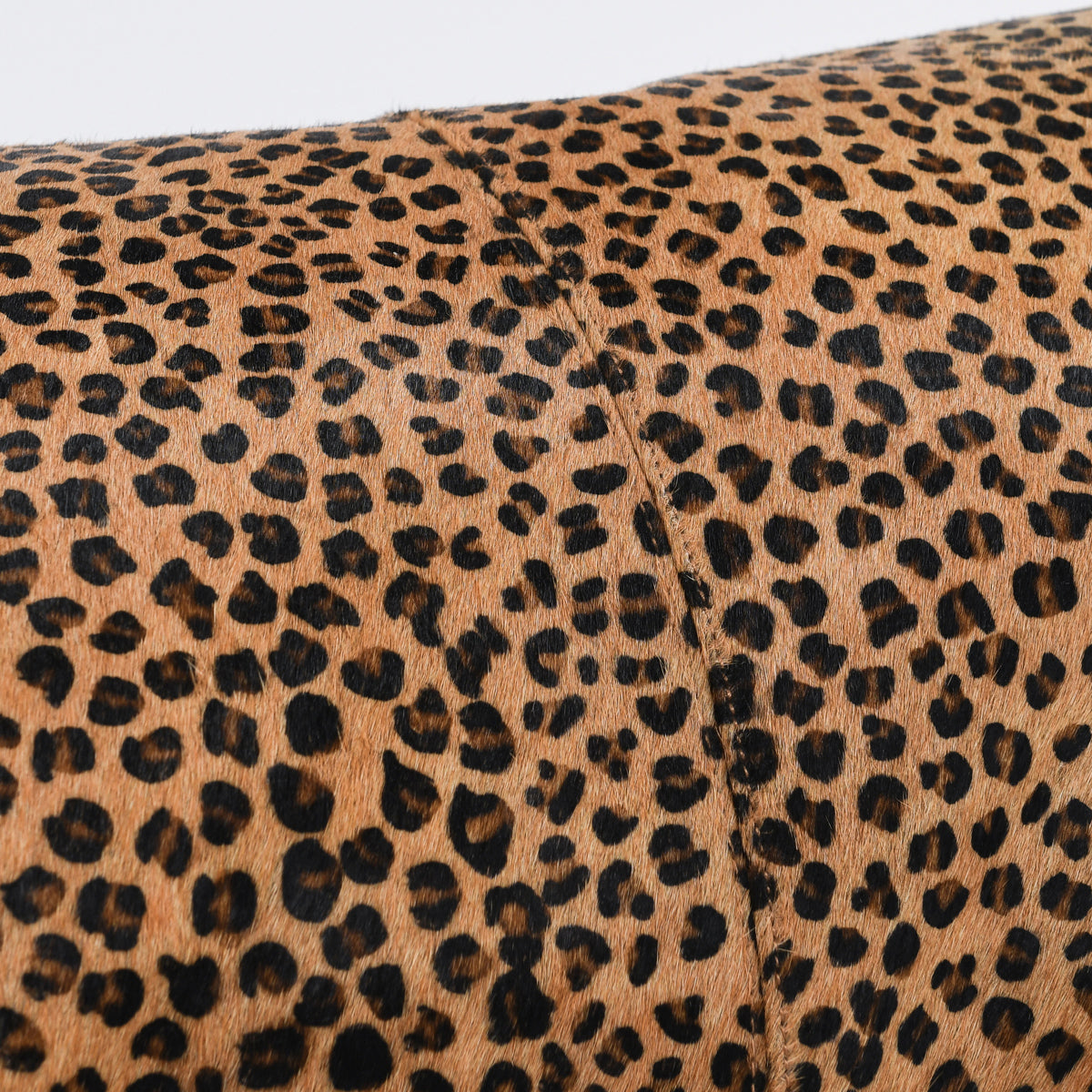 Camel/Black 100% Leather Pattern DV Leopard Hide Multiple Sizes Collection