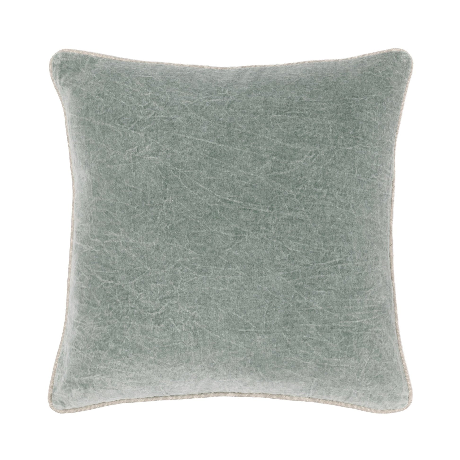 Bay Green 100% Cotton Velvet Solid SLD Heirloom Velvet Multiple Sizes Collection