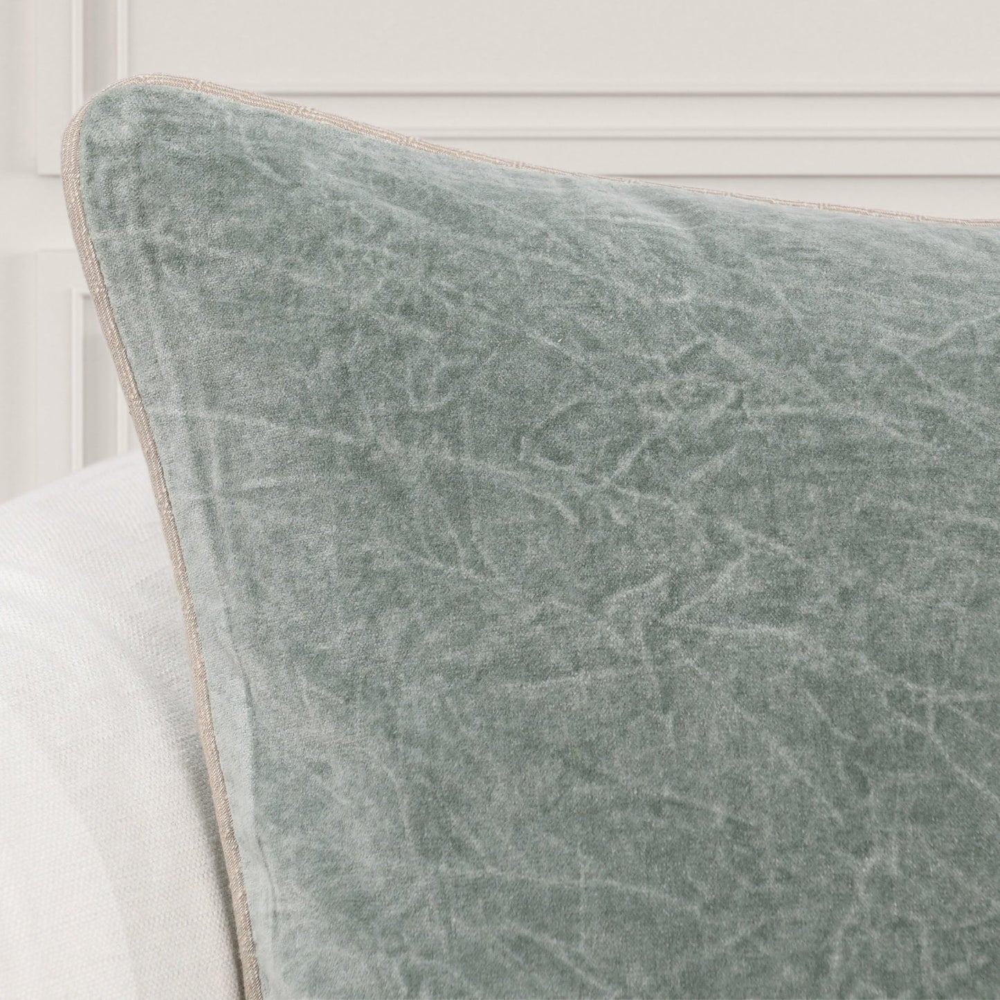 Bay Green 100% Cotton Velvet Solid SLD Heirloom Velvet Multiple Sizes Collection