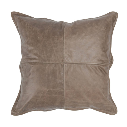 Sandstorm Taupe 100% Leather Solid SLD Leather Multiple Sizes Collection