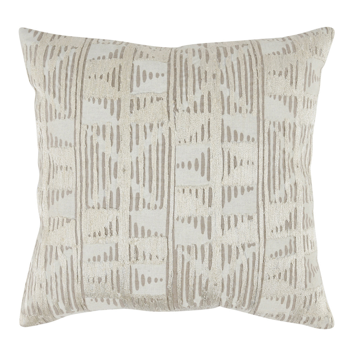 Natural/Ivory Pattern CT Roth 20x20 Collection