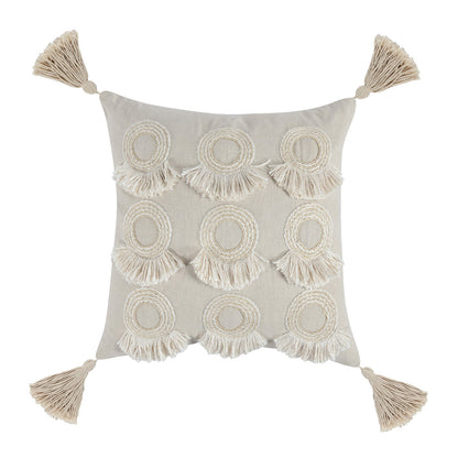 Natural 50% Cotton/50% Linen Blend Pattern CT Mansa 20x20 Collection