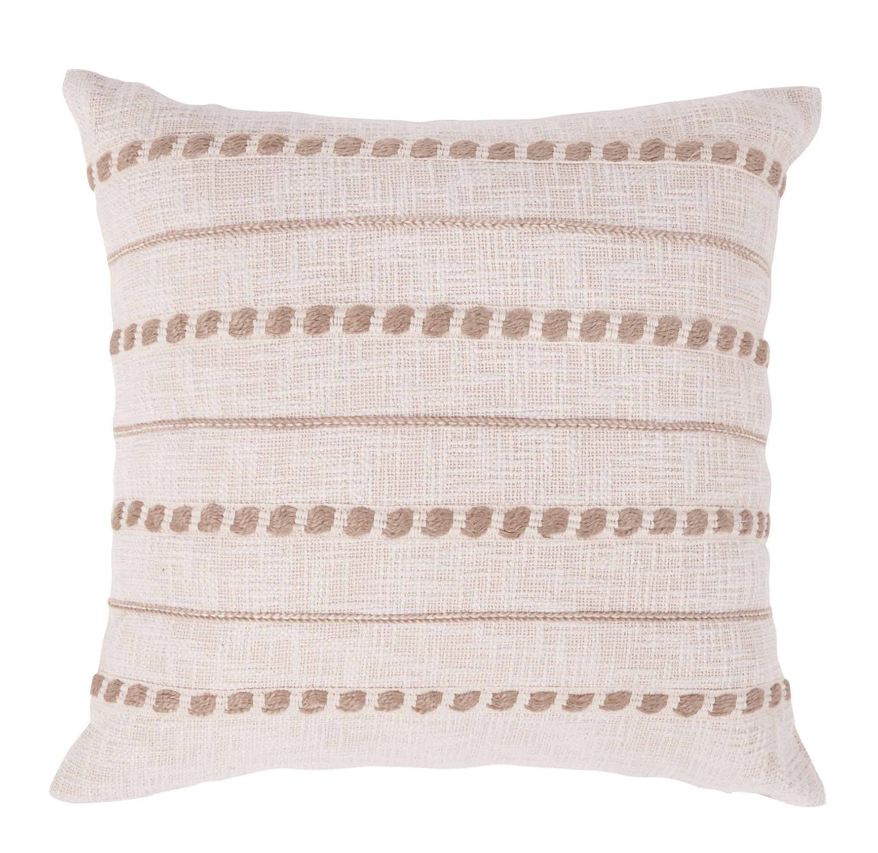 Ivory/Natural Pattern ML Lago 22x22 Collection