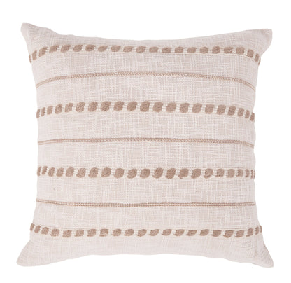 Ivory/Natural Pattern ML Lago 22x22 Collection