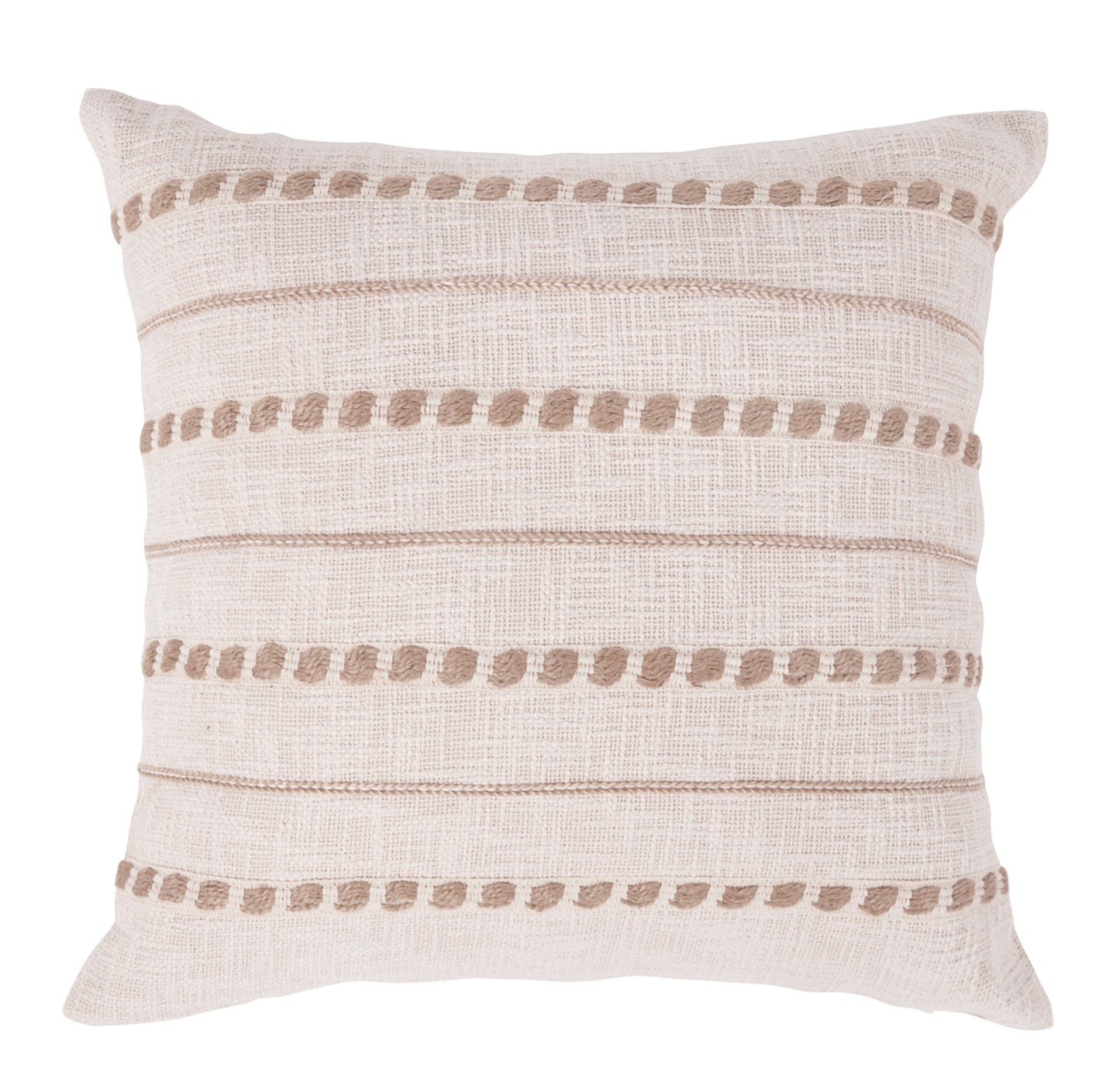 Ivory/Natural Pattern ML Lago 22x22 Collection