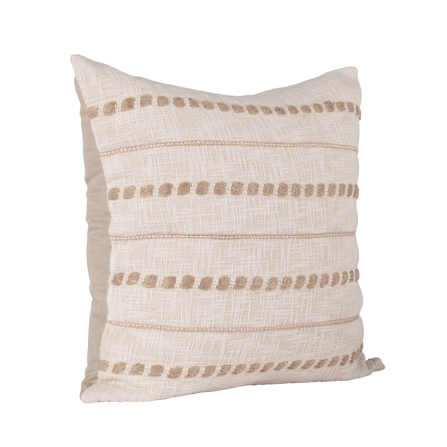 Ivory/Natural Pattern ML Lago 22x22 Collection