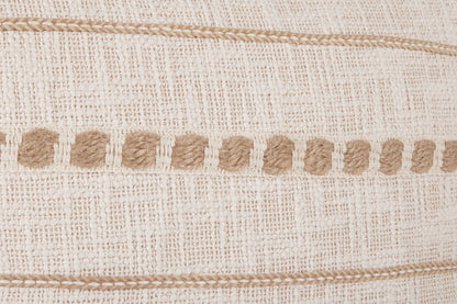Ivory/Natural Pattern ML Lago 22x22 Collection