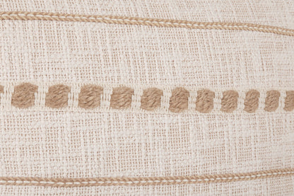 Ivory/Natural Pattern ML Lago 22x22 Collection