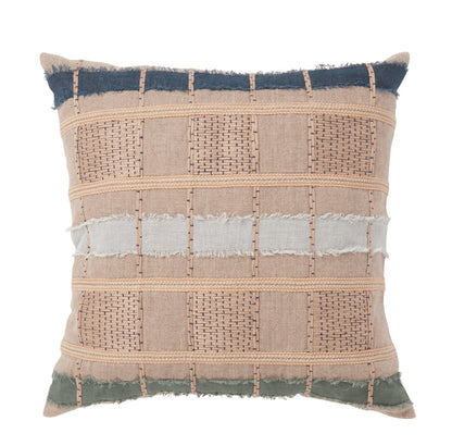Natural/Blue Multi Pattern ML Stratton Multiple Sizes Collection
