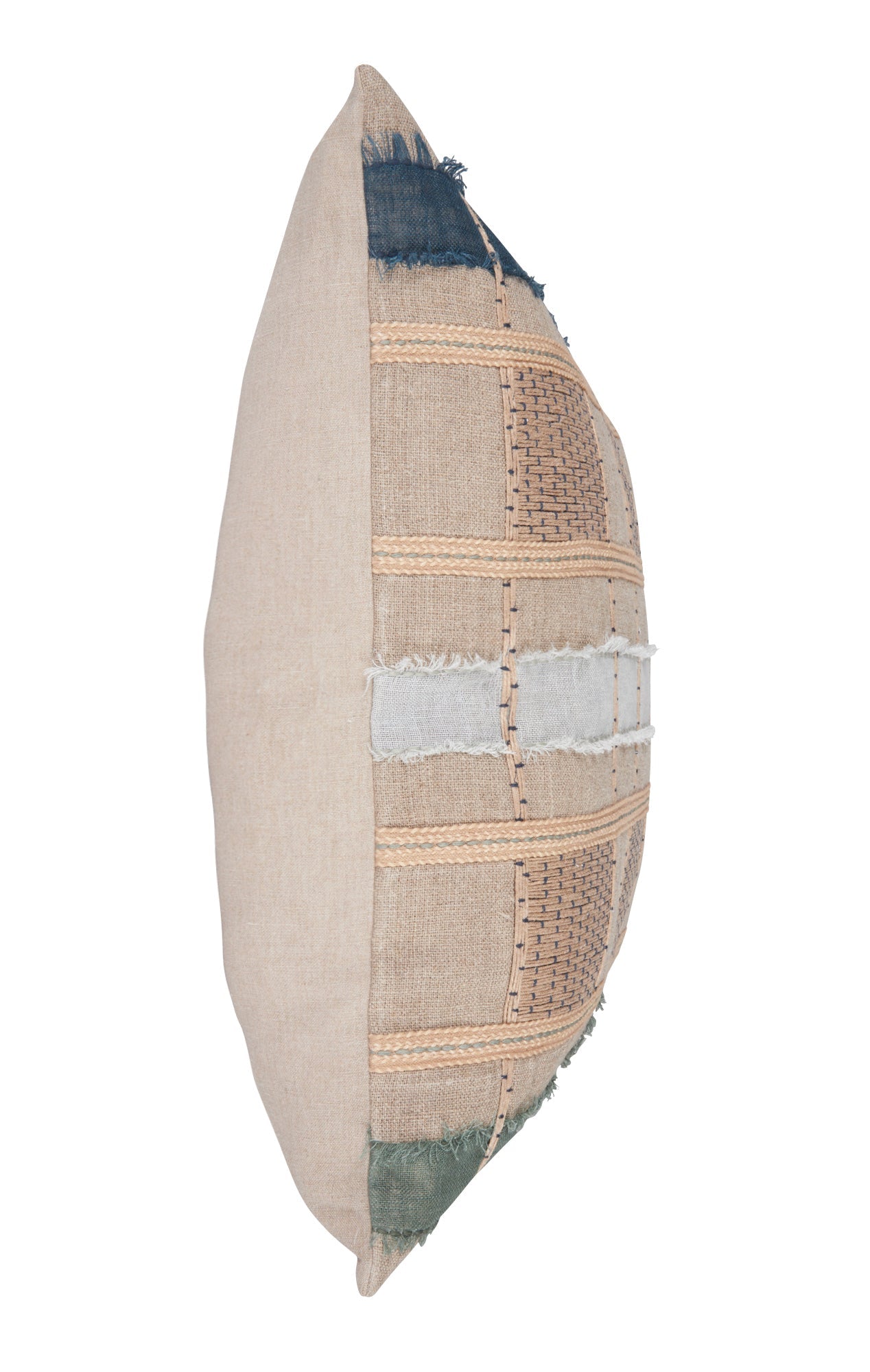 Natural/Blue Multi Pattern ML Stratton Multiple Sizes Collection