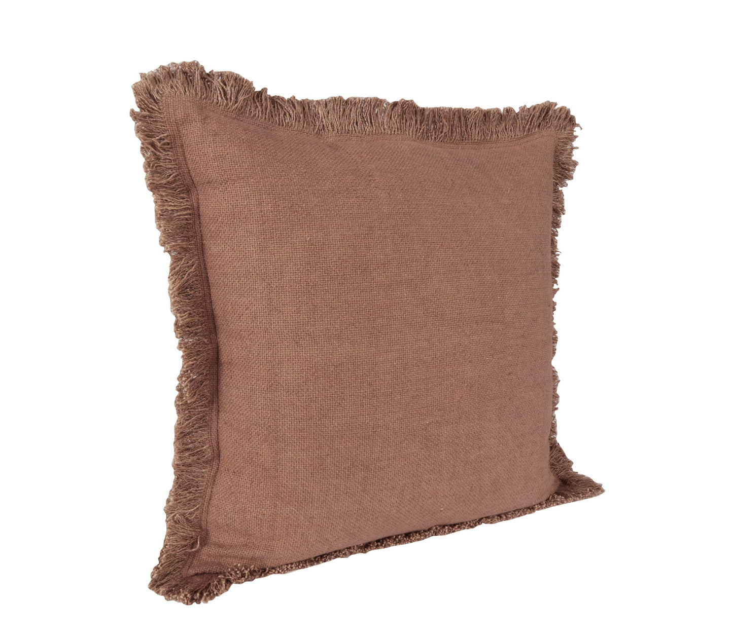 Chestnut 60% Cotton Solid SLD Lauren 22x22 Collection