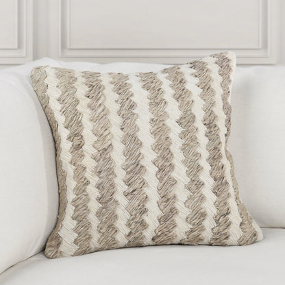 Ivory Pattern ML Burrows Multi 18x18 Collection