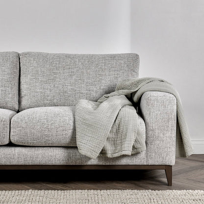 Gray 60% COTTON/40% LINEN Blankets & Throw TC Cardiff 50x70 Throw Collection
