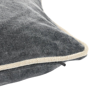 Stone Gray 100% Cotton Velvet Solid SLD Heirloom Velvet Multiple Sizes Collection