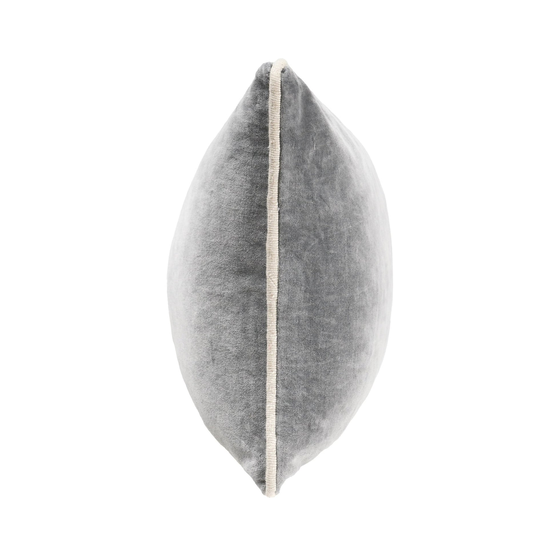 Stone Gray 100% Cotton Velvet Solid SLD Heirloom Velvet Multiple Sizes Collection