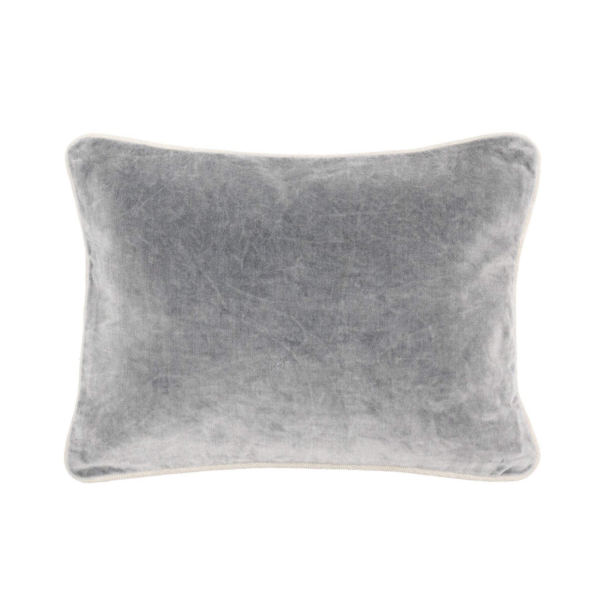 Stone Gray 100% Cotton Velvet Solid SLD Heirloom Velvet Multiple Sizes Collection
