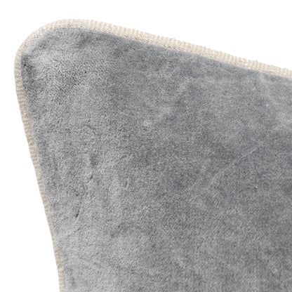 Stone Gray 100% Cotton Velvet Solid SLD Heirloom Velvet Multiple Sizes Collection