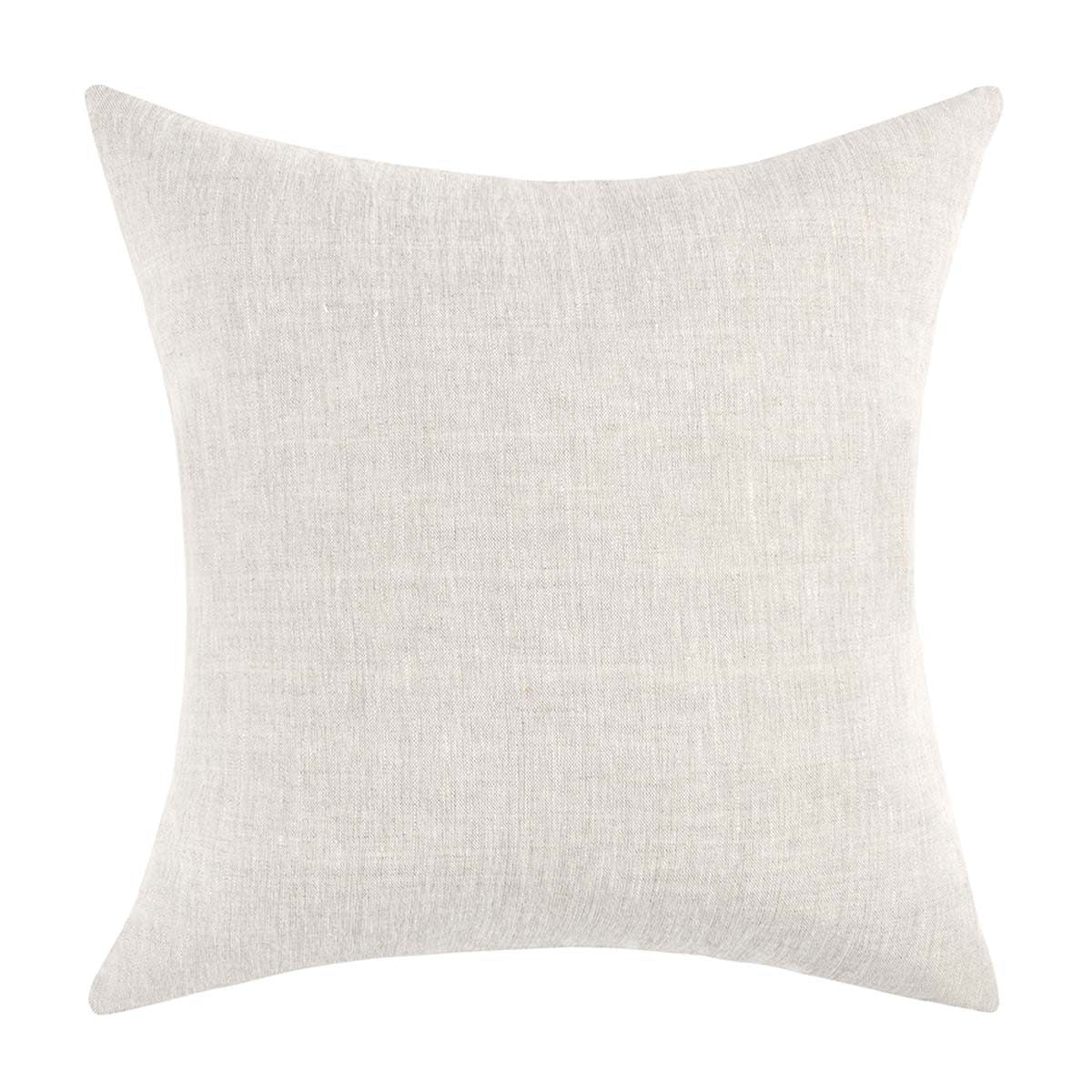 Taupe 100% Belgian Flax Linen Pattern MP Breccia 22x22 Collection
