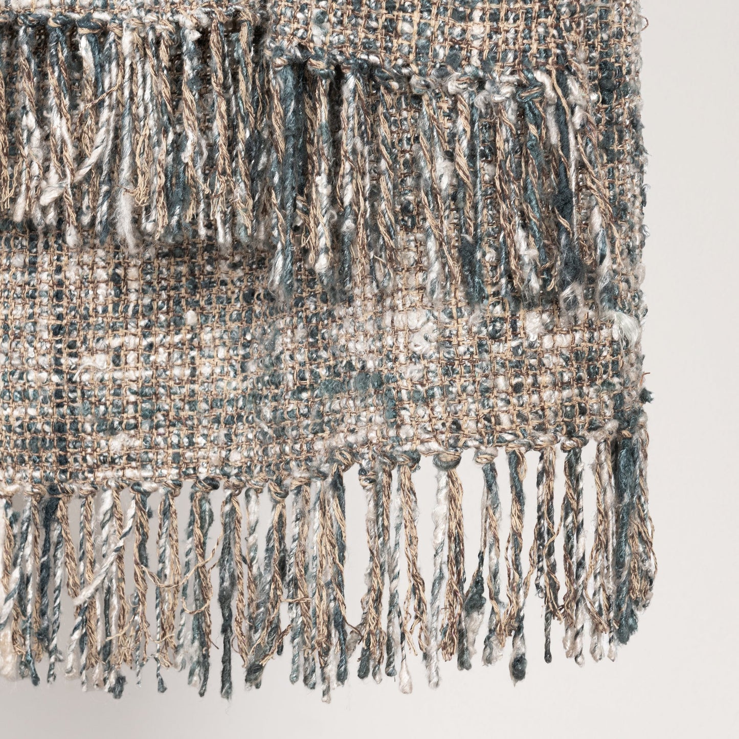 Blue Slate 50% Viscose/50% Cotton Blankets & Throw TC Porter 50x70 Throw Collection