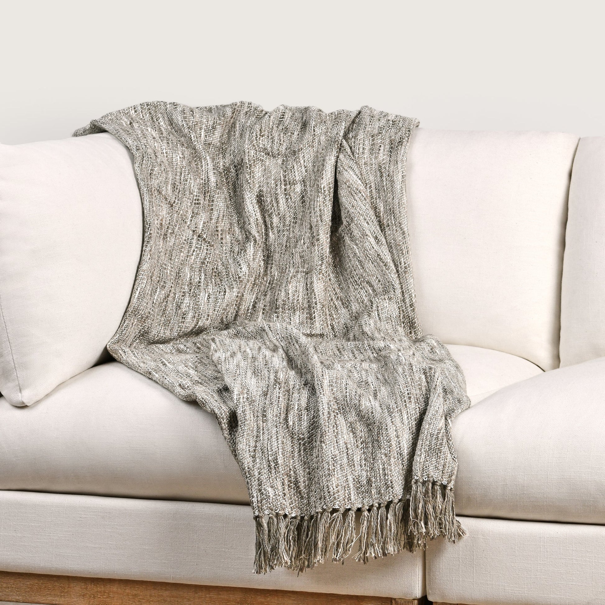 Natural 70% Cotton/30% Polyester Blankets & Throw TC Sharma Throw 50x70 Collection