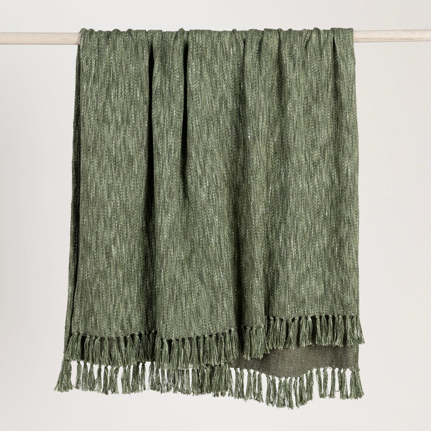 Cedar Green 70% Cotton/30% Polyester Blankets & Throw TC Sharma Throw 50x70 Collection