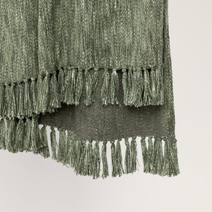 Cedar Green 70% Cotton/30% Polyester Blankets & Throw TC Sharma Throw 50x70 Collection