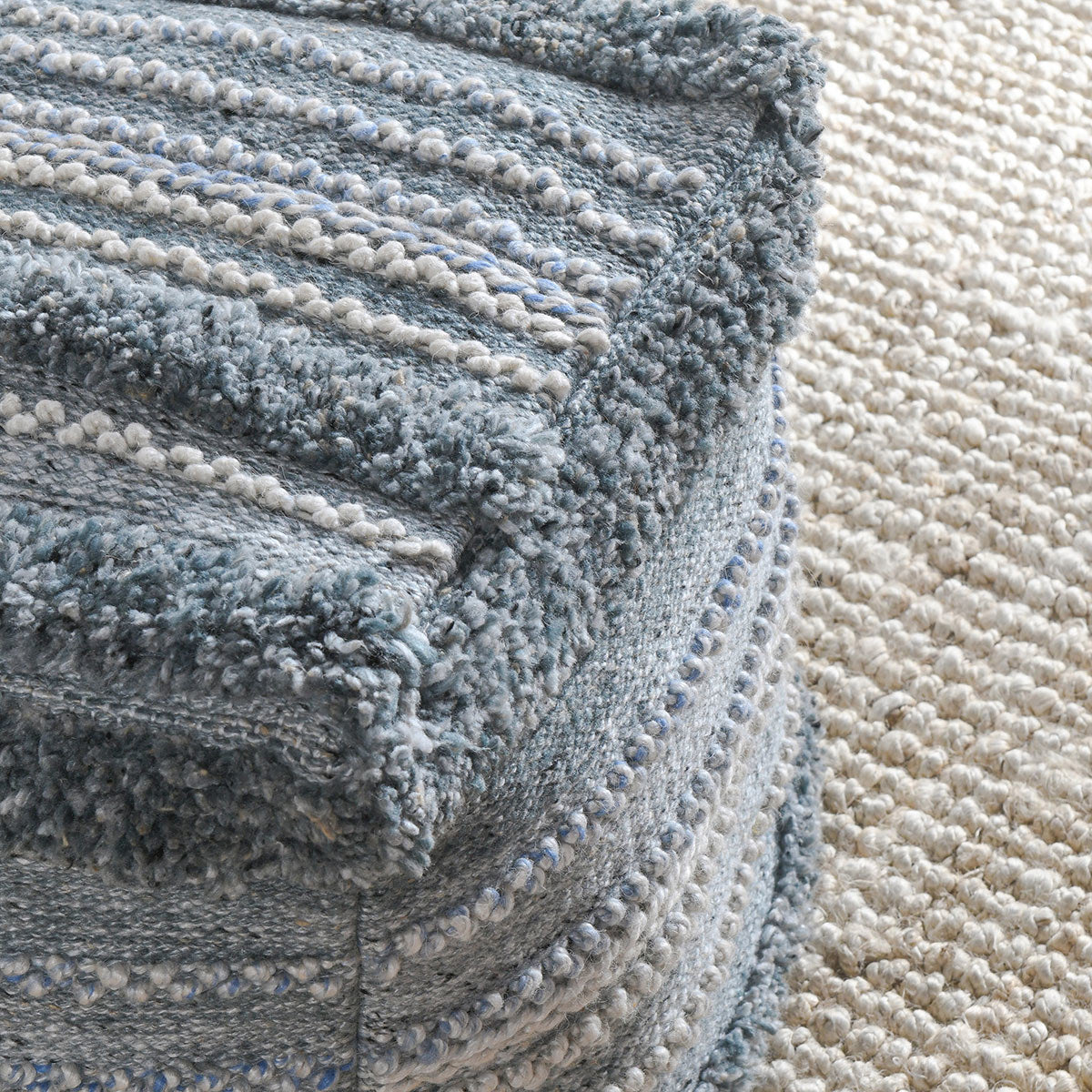Blue Multi 100% Polyester Performance Indoor/Outdoor Performance Elko Collection