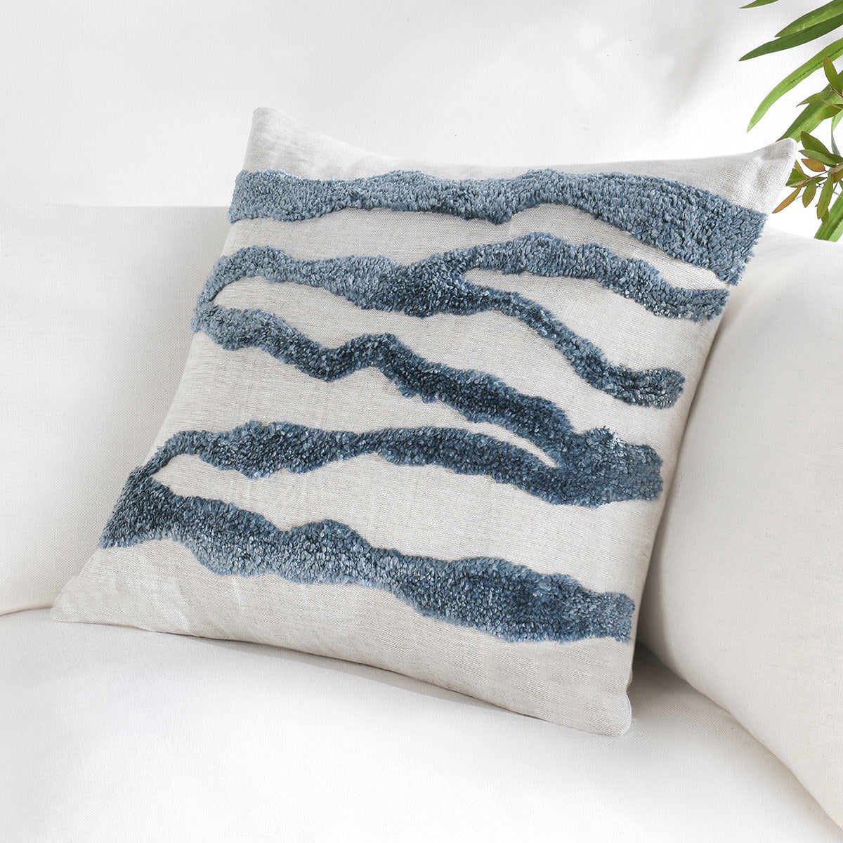 Capri Blue Pattern ST Passage 22x22 Collection