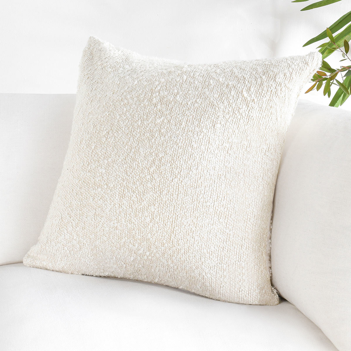 Ivory 40% Cotton Solid ST Sava Multiple Sizes Collection