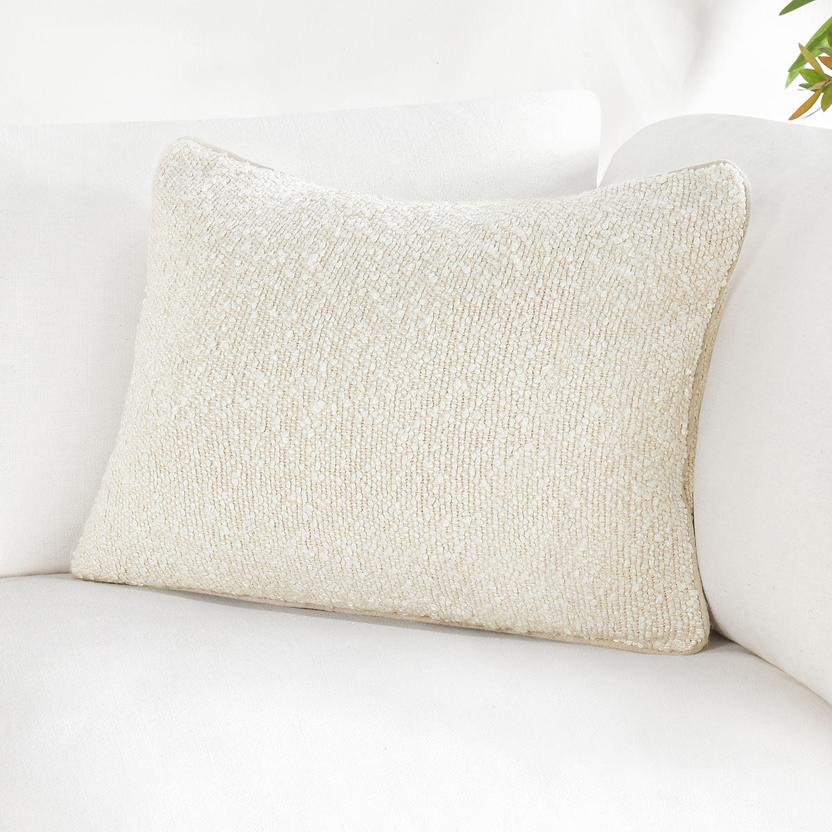 Elevated Pillows & Throw