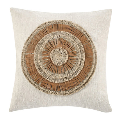 Chestnut/ Natural Pattern TL Pueblo Leather 22x22 Collection