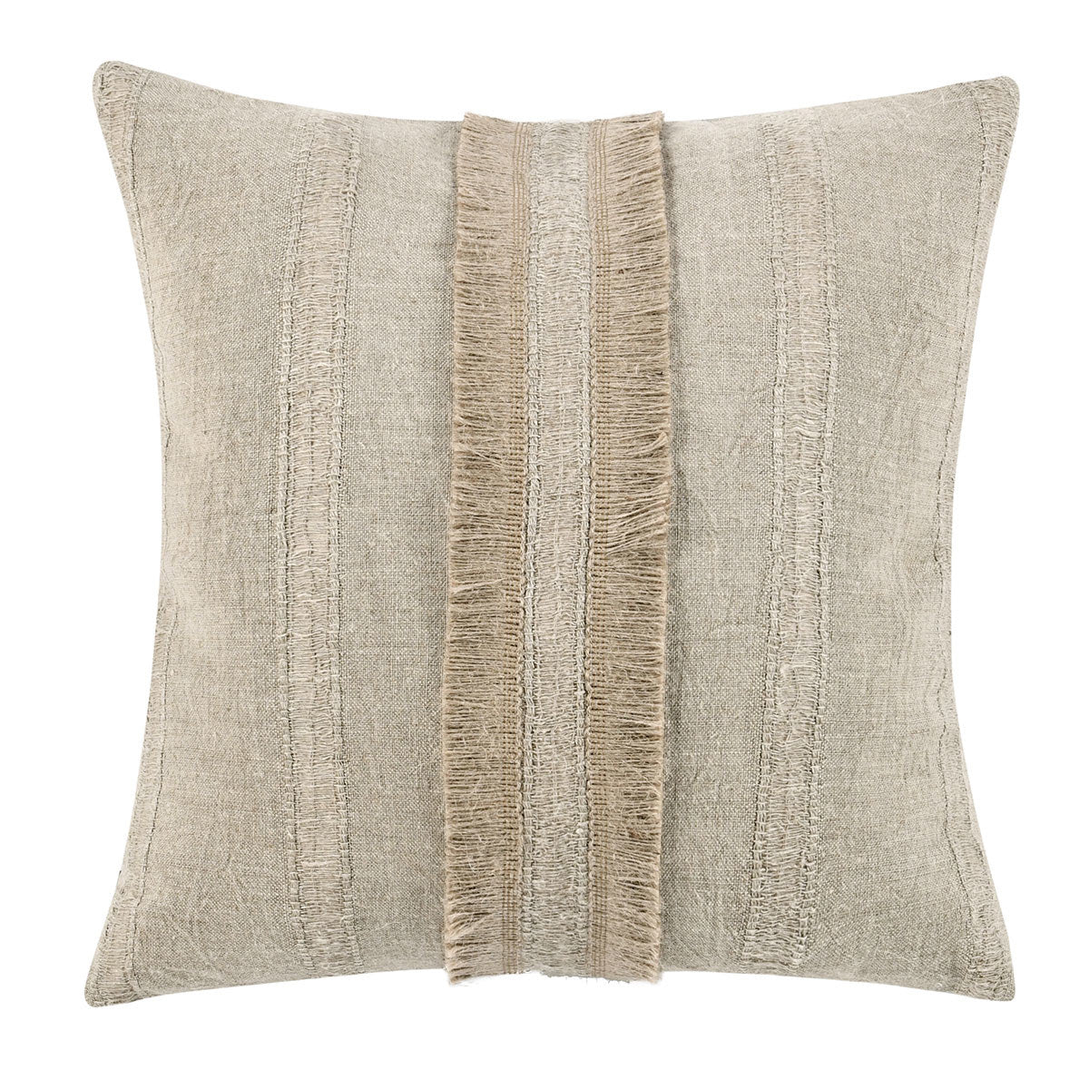 Natural 100% Belgian Linen Pattern TL Valley 22x22 Collection