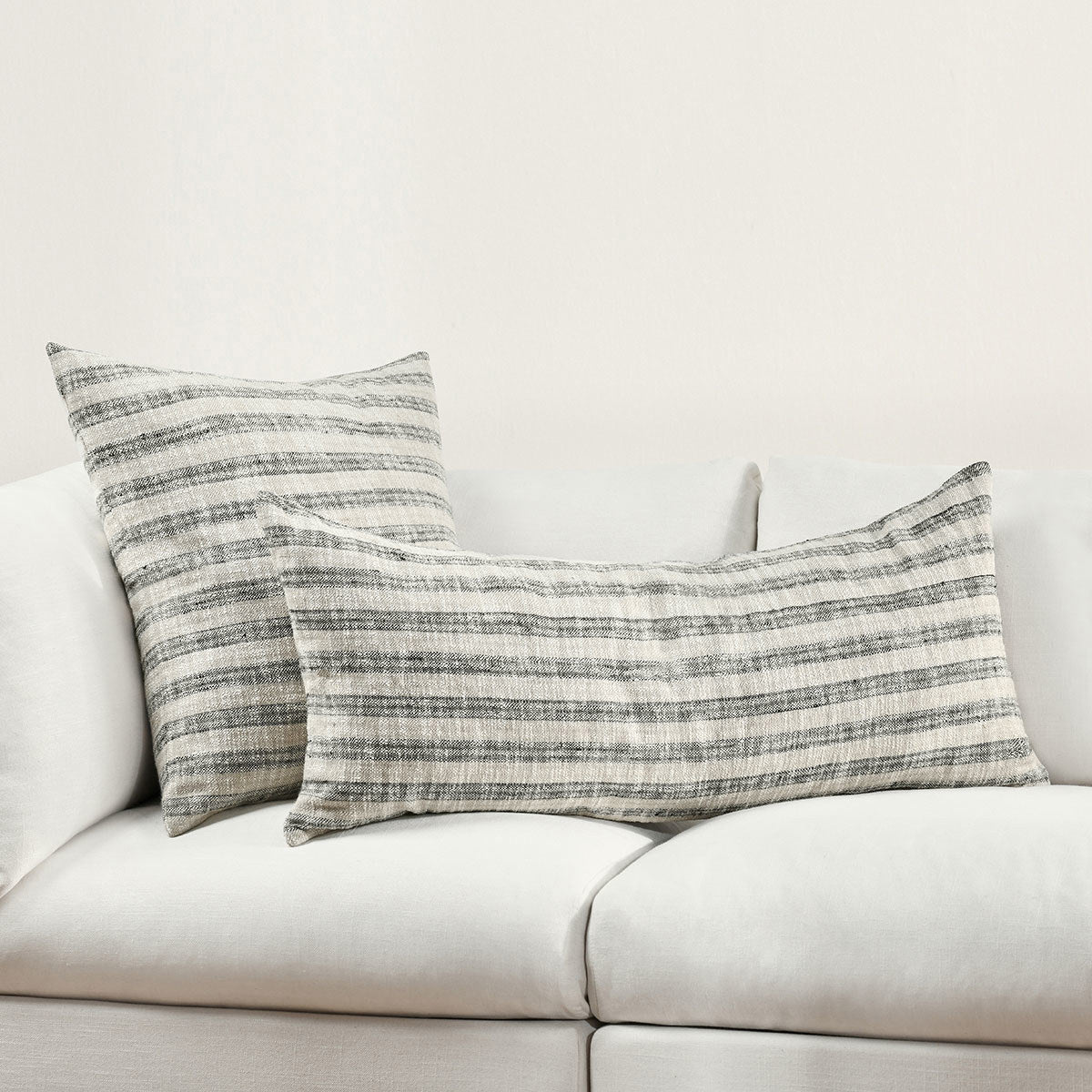 Natural/Black 60% Cotton Pattern VC Linna Multiple Sizes Collection