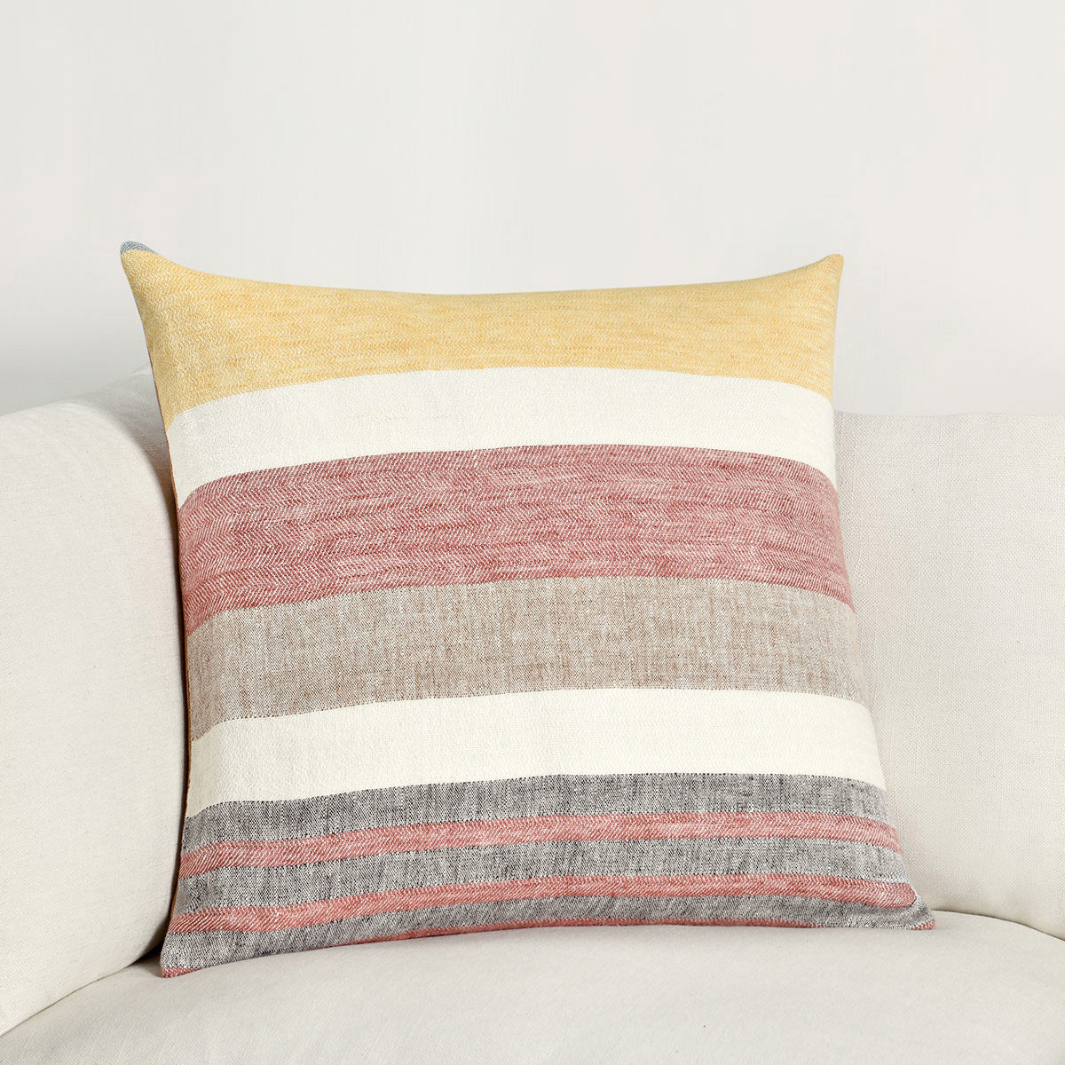 Yellow Multi Pattern BW Crawford 22x22 Collection