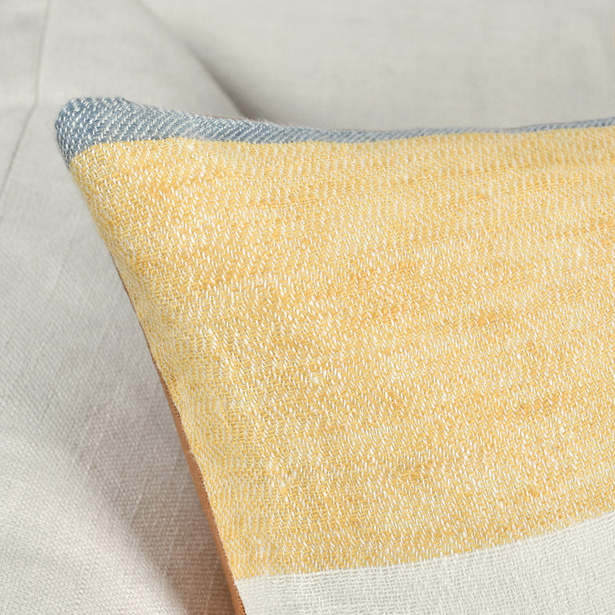 Yellow Multi Pattern BW Crawford 22x22 Collection