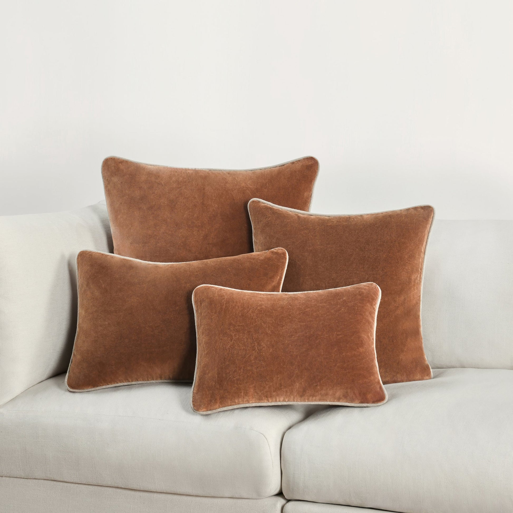 Hazel 100% Cotton Velvet Solid SLD Heirloom Velvet Multiple Sizes Collection