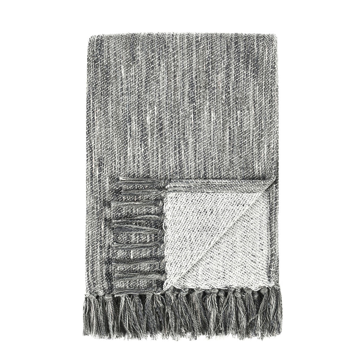 Gray 70% Cotton/ 30% Polyester Blankets & Throw TC Sharma Throw 50x70 Collection
