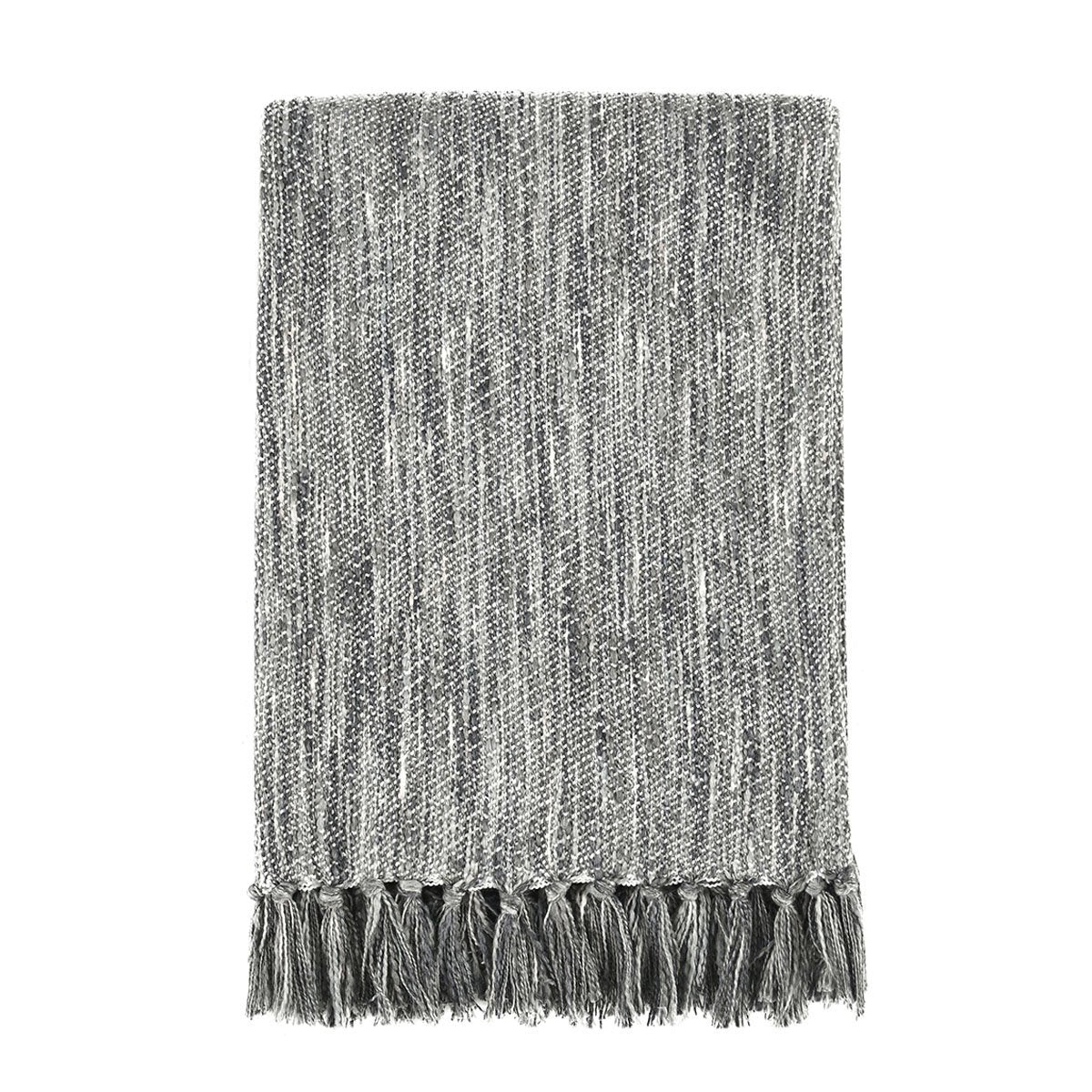 Gray 70% Cotton/ 30% Polyester Blankets & Throw TC Sharma Throw 50x70 Collection