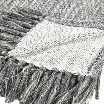 Gray 70% Cotton/ 30% Polyester Blankets & Throw TC Sharma Throw 50x70 Collection