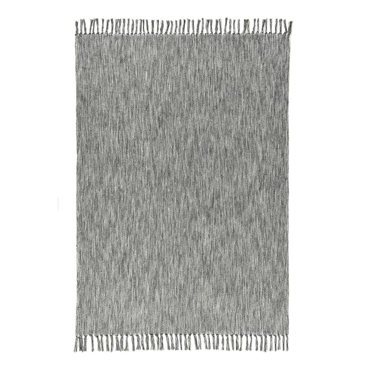 Gray 70% Cotton/ 30% Polyester Blankets & Throw TC Sharma Throw 50x70 Collection