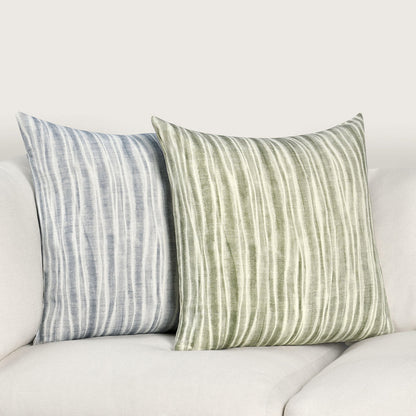 Green 100% Cotton/ Reversible Pattern RN Holston 22x22 Collection