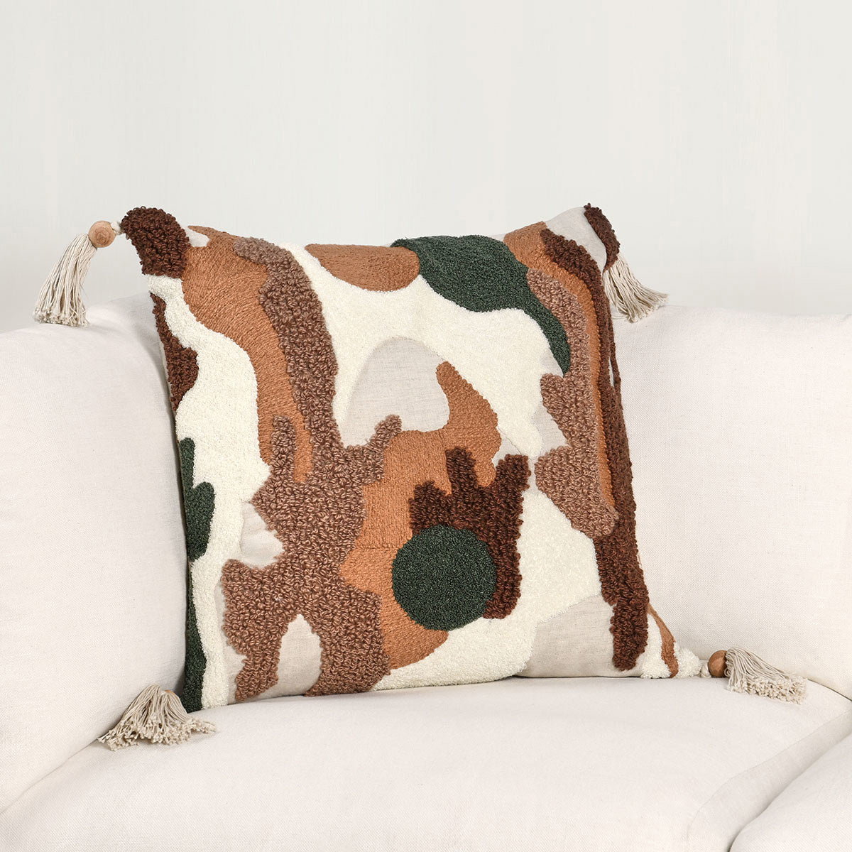 Chestnut/Green Multi Pattern RN Caney Collection