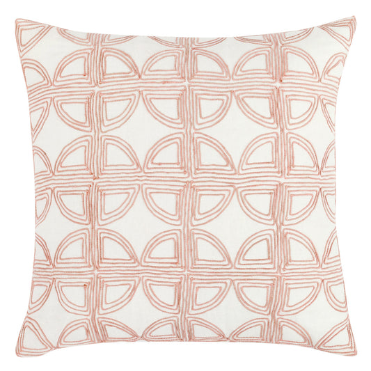 Ivory/Blush Pattern VC Elea 22x22 Collection