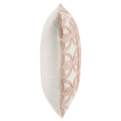 Ivory/Blush Pattern VC Elea 22x22 Collection